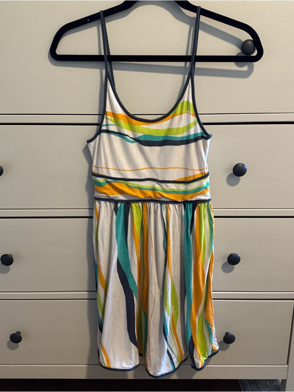 Urban Outfitters Cooperative Striped Open Back Mini Dress - Size S